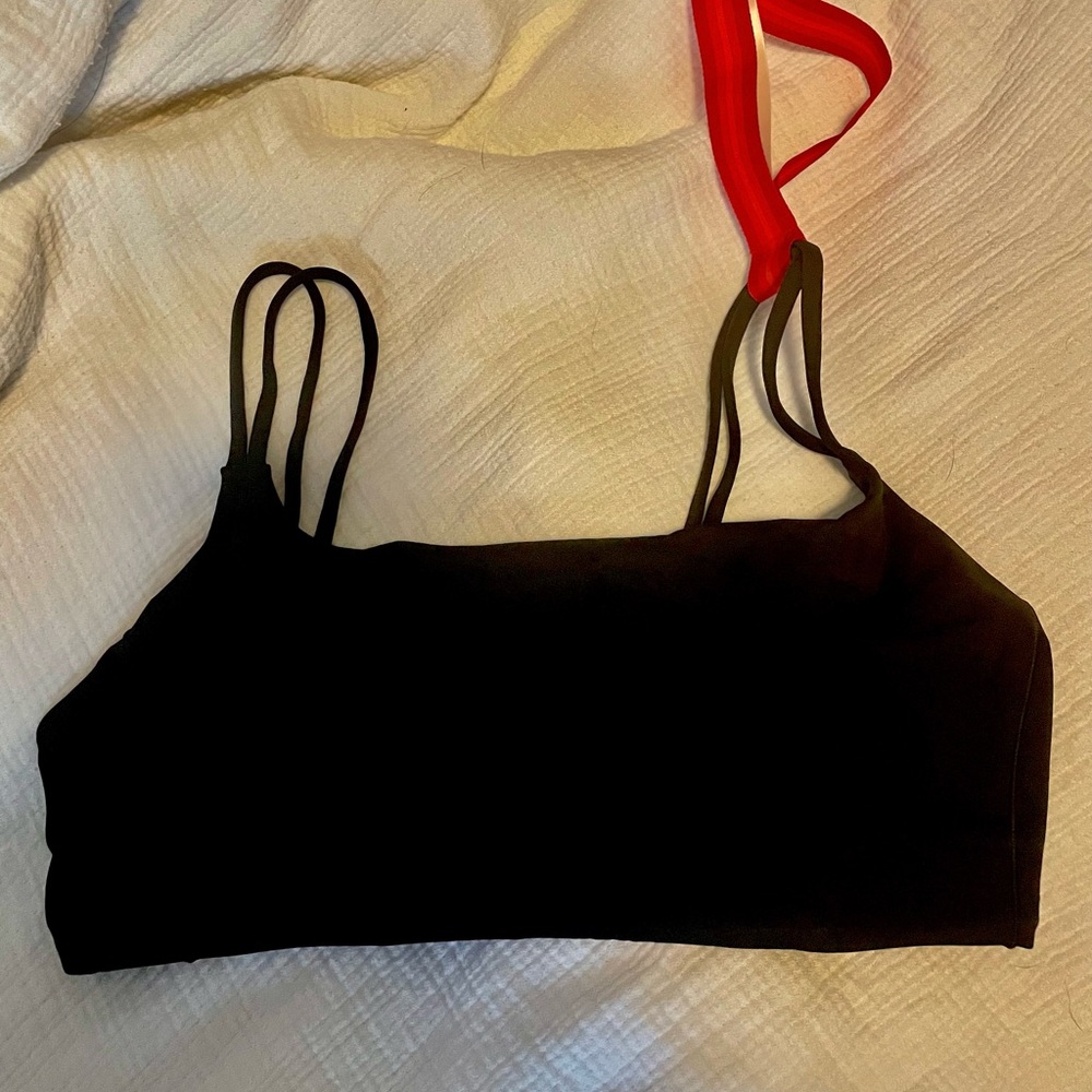 Left On Friday Black Pool Days D+ Swim Top - Picture 2 of 8